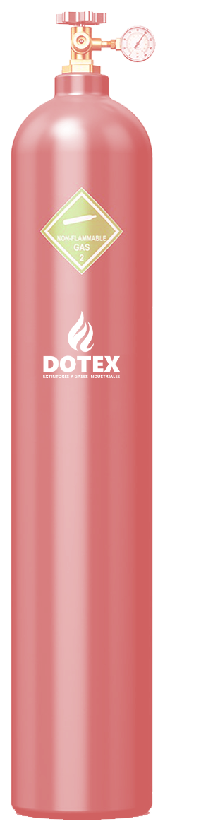 Cilindro de acetileno industrial DOTEX