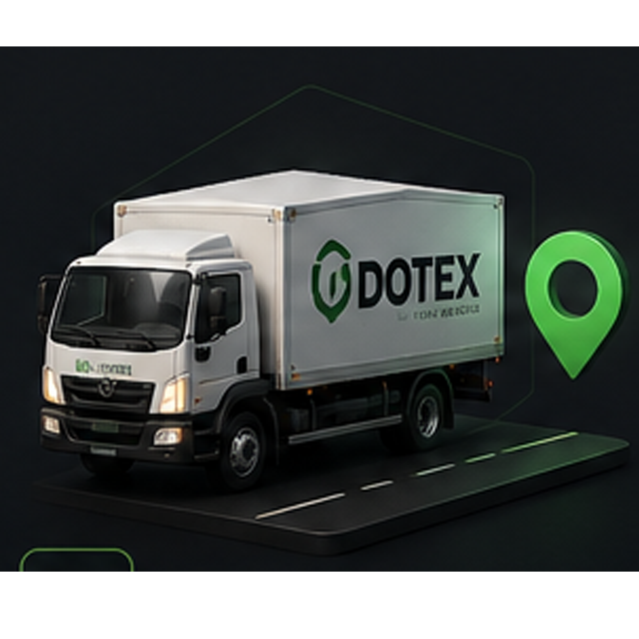 Camión de entrega a domicilio DOTEX